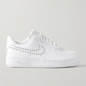 Air Force 1 ‘07 Crystal Embellished Leather  Sneaker
